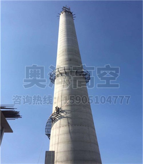 120米煙囪滑模施工