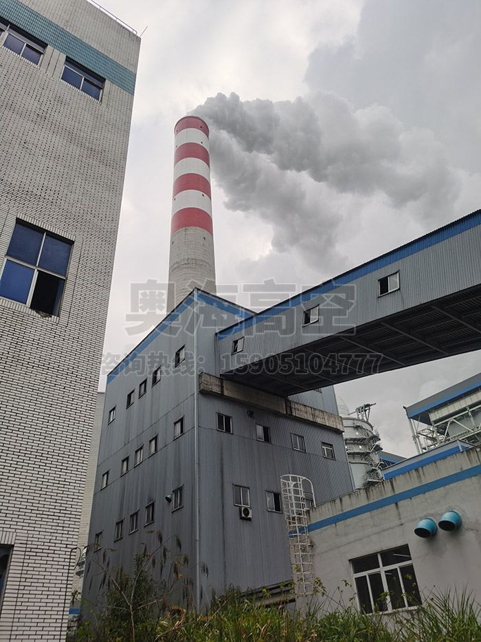 240米煙囪探傷